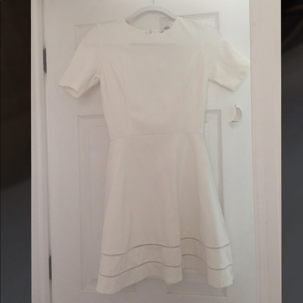 Plain White Dress